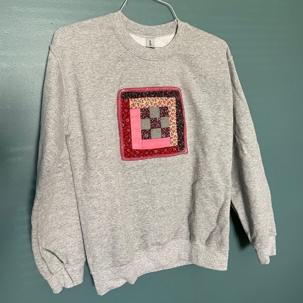 Quilt Patchwork Sweatshirt